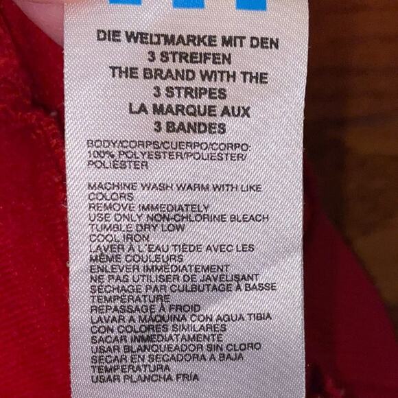 2006 Adidas Classic Red 3 Stripe Run DMC Zip Front Track Jacket Mens XL EUC - Picture 11 of 13